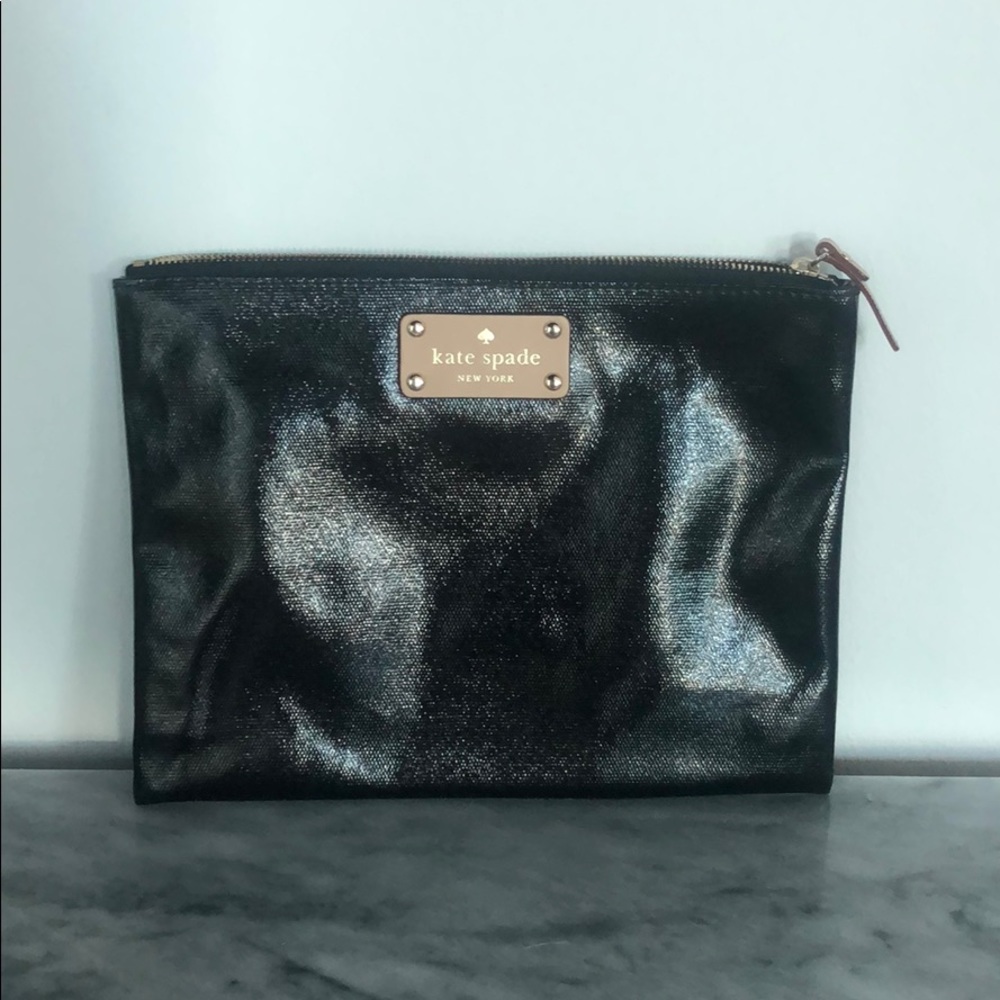 Kate Spade zipper clutch pouch
